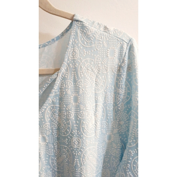 Ruby Rd blouse. Blue. - Picture 4 of 6